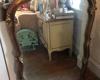 Antique Gilded Gold mirror