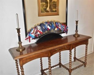 Gorgeous Entry Table...Could Be A Desk As Well