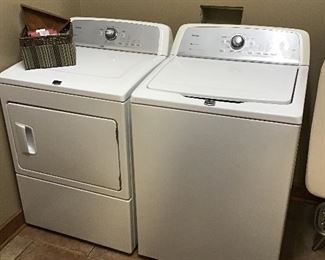 Maytag Bravio washer dryer set. Washer needs maintenance 