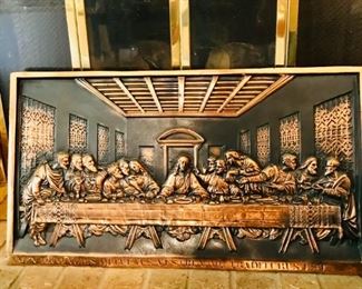 Bronze Plaque - The Last Supper