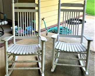 Cracker Barrel rocking chairs