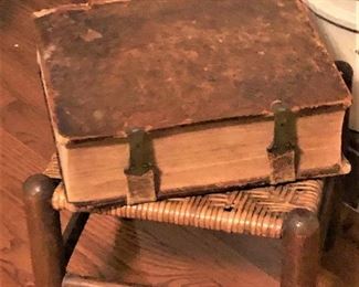 German Bible circa 1800