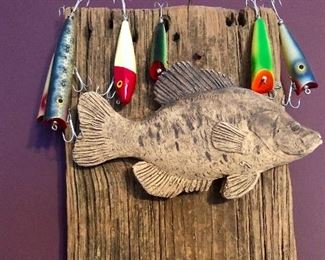 Clay and Wood artwork  by Tom Glasco