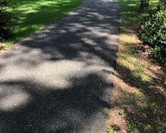 The driveway is an uphill trek. Please drop off passengers at the top and then park on the street. 