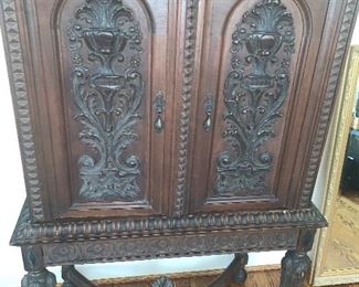 Gorgeous Richly Carved Statement Piece