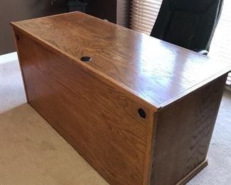 OAK DESK
62” length x 26” depth x 30” height