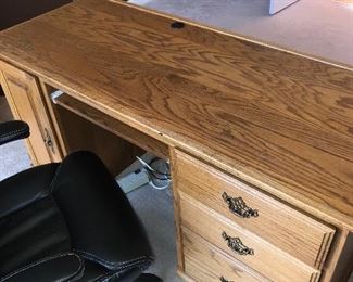 OAK DESK
62” length x 26” depth x 30” height