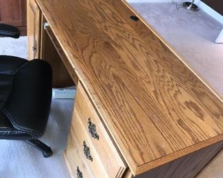 OAK DESK
62” length x 26” depth x 30” height