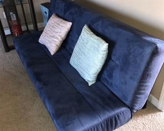 BLUE IKIA FUTON SOFA
66” length x 25” depth x 30” height