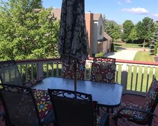 8 - PC. PATIO FURNITURE