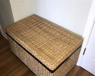 WICKER TRUNK