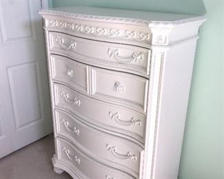 TALL CHEST OF DRAWERS/ DRESSER
38” length x 18” depth x 51” height