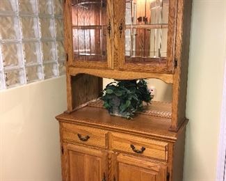 CHINA CABINET
40” width x 17” depth 76.5” height