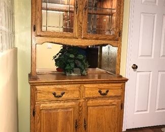 CHINA CABINET
40” width x 17” depth 76.5” height