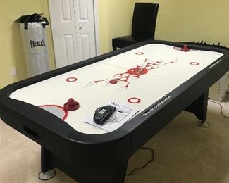 FAT CAT AIR HOCKEY TABLE
84” length x 42” width x 32.5” height