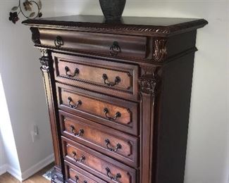 TALL CHEST OF DRAWERS
41.5” length x 19.5” depth x 54.5” height