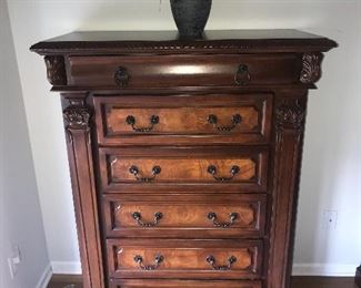 TALL CHEST OF DRAWERS
41.5” length x 19.5” depth x 54.5” height