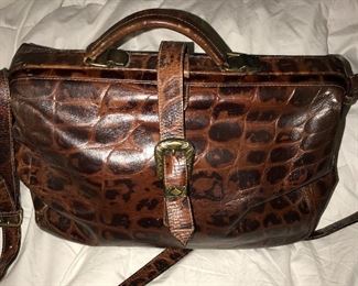 ITALIAN LEATHER DOCTORS BAG