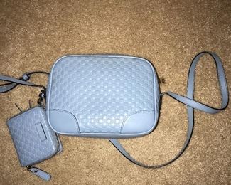 AUTHENTIC GUCCI HANDBAG AND WALLET
