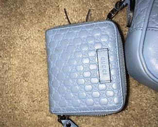 AUTHENTIC GUCCI HANDBAG AND WALLET