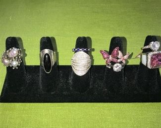 STERLING SILVER RINGS