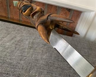 UNIQUE TRAMONTINA BRASIL HAND MADE TRIBAL Machete