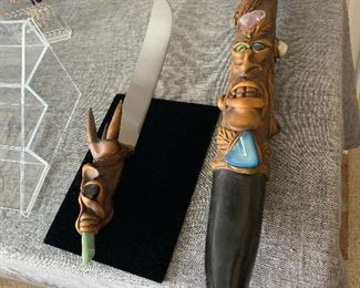 UNIQUE TRAMONTINA BRASIL HAND MADE TRIBAL MACHETE