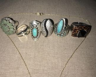 STERLING SILVER JEWELRY