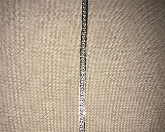 5CT DIAMOND TENNIS BRACELET 10K GOLD
