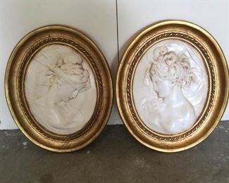 Ladies Plaster Medallions     https://ctbids.com/#!/description/share/179253