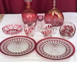 Vintage Rose glassware https://ctbids.com/#!/description/share/183960
