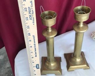 Brass Candle Holders https://ctbids.com/#!/description/share/183972