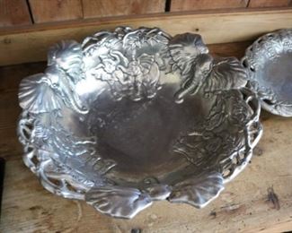 Auther Wood Pewter Bowl
