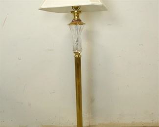 Pressed Glass Floor Lamp