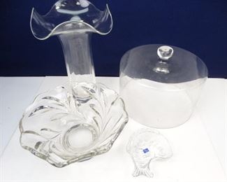 Assorted, Decorative Glassware Items