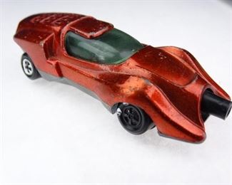 Vintage Johnny Lighting Screamer Orange Car