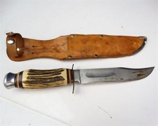 Vintage Edge Mark 375 Knife with Sheath