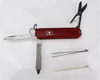 Vintage Swiss Army 3Tool Keychain Knife