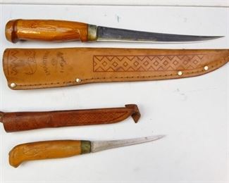 Vintage J. Martini Filet Knife Set