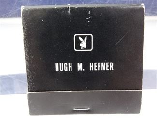 Hugh M. HefnerPlayboy Matchbook
