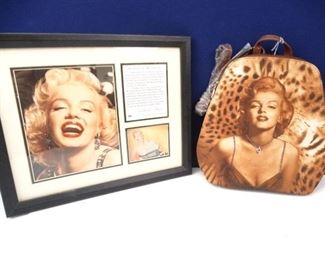 Marilyn Monroe Framed Photograph Bag