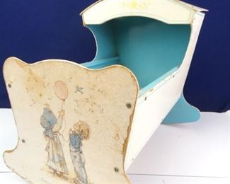 1970 Holly Hobbie Infant Cradle
