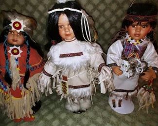 Paradise Galleries American Indian Dolls