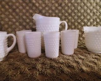 Vintage Milk Glass