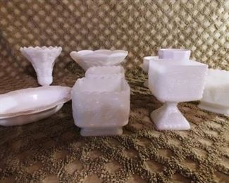 Vintage Milk Glass