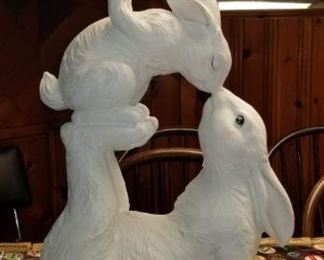 Super Cute Bunny Statue