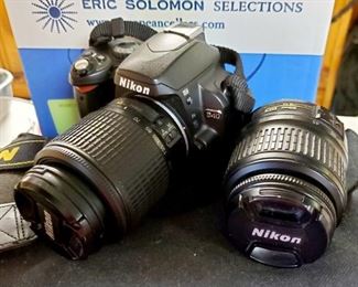 Nikon D40 w/ 2 Lenses & Camera Case
18-55mm
55-200mm