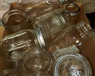 Lots Of Mason Jars