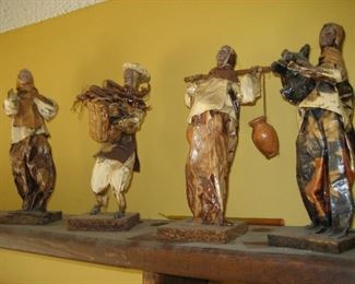 Paper mache musicians