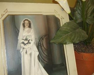 1940s wedding photo